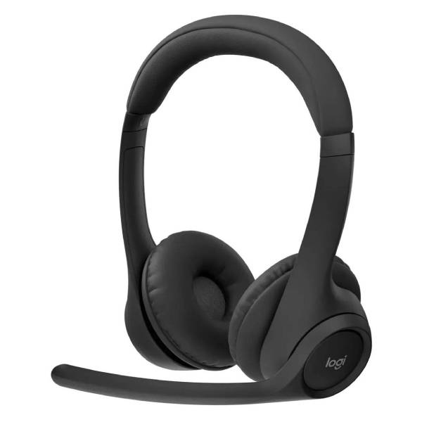 LOGITECH Zone 300, Wireless Headset, Black 