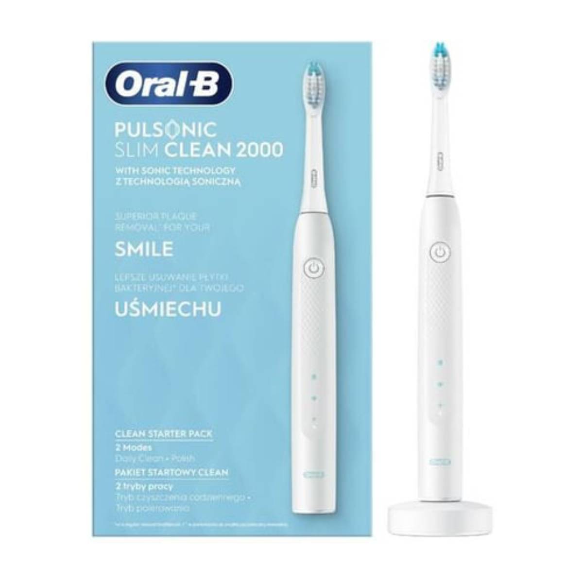 Image of suggested product: BRAUN Oral B Pulsonic Slim Clean 2000 Ηλεκτρική Οδοντόβουρτσα, Άσπρο