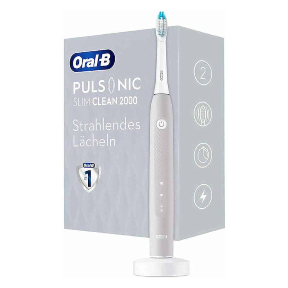Image of suggested product: BRAUN Oral b Pulsonic Slim Clean 2000 Ηλεκτρική Οδοντόβουρτσα, Γκρίζο