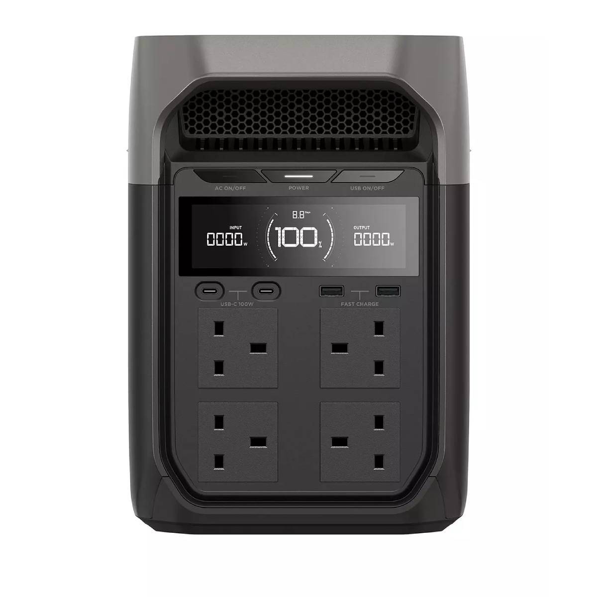 Image of suggested product: ECOFLOW DELTA 3 Portable Energy Station 1800 Watts 