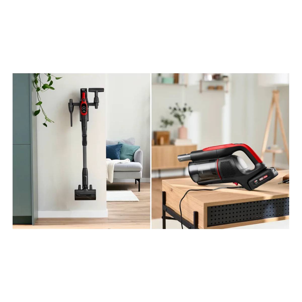 BOSCH BCS1041PET Unlimited 10 ProAnimal Ασύρματη Σκούπα Χειρός, Κόκκινο | Bosch| Image 4