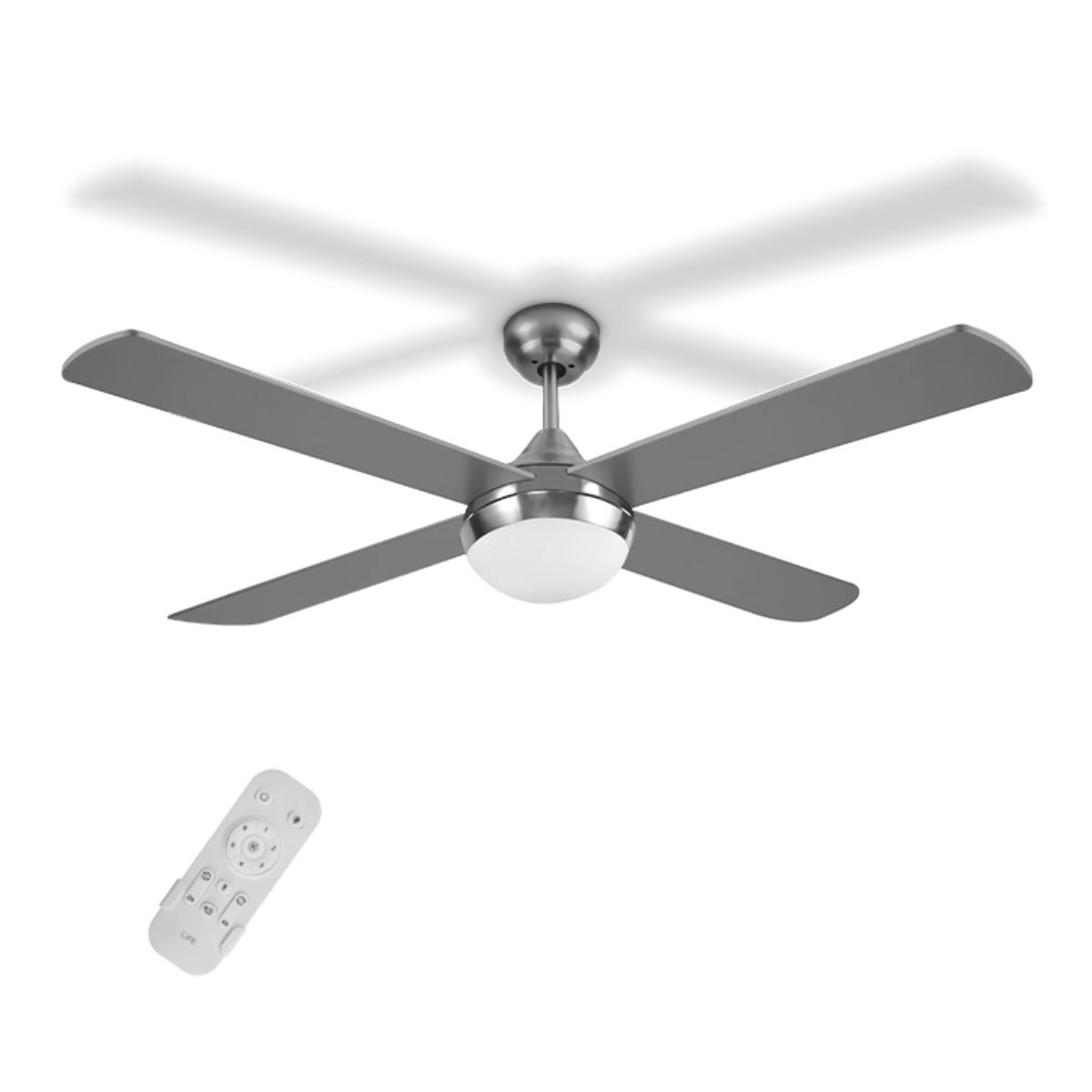 Image of suggested product: LIFE 221-0447 Norte 2 Ανεμιστήρας Οροφής με Τηλεχειριστήριο και Πτερύγια Διπλής Όψης