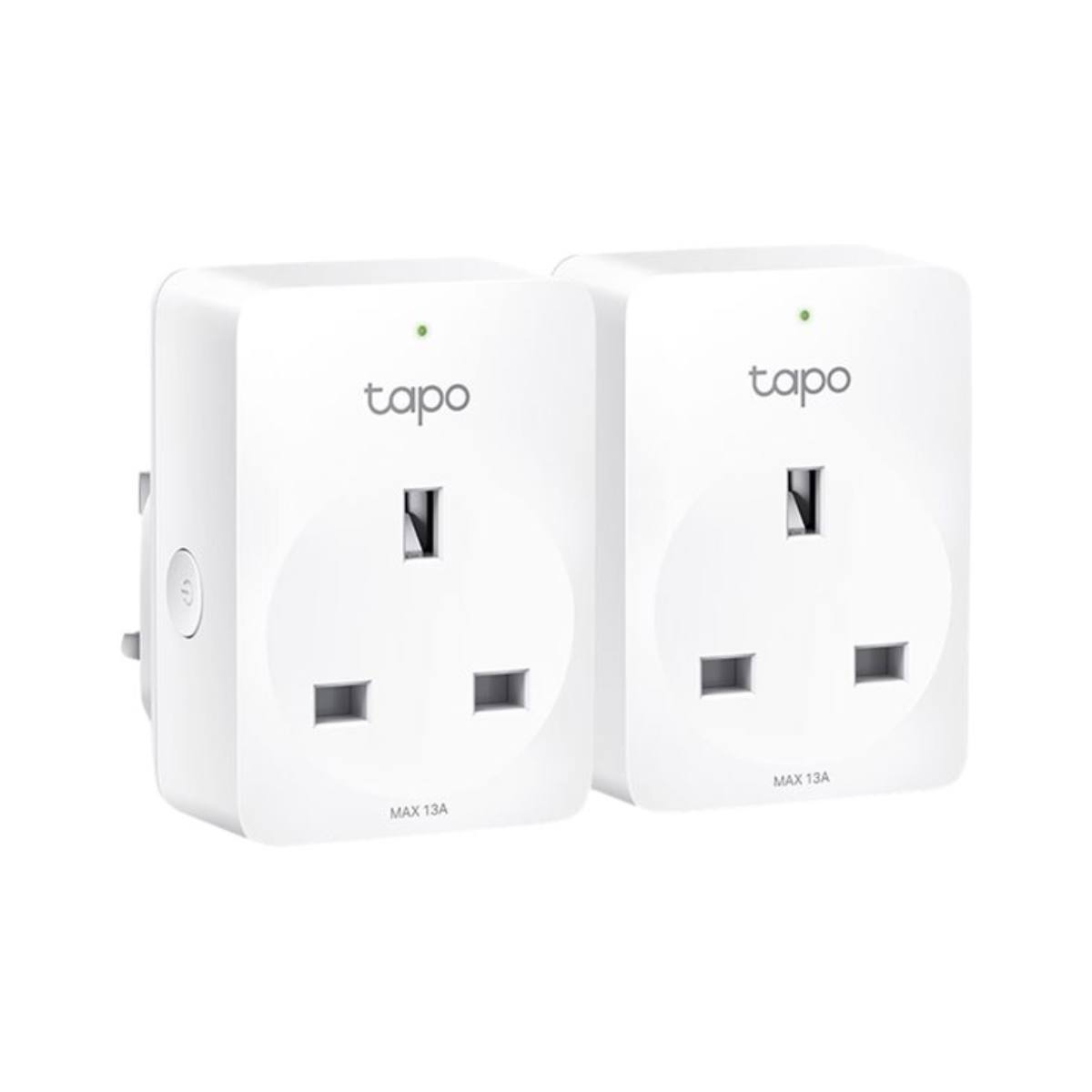 TP-LINK Tapo P110 Mini Smart Wi-Fi Plug UK, 2 Pieces