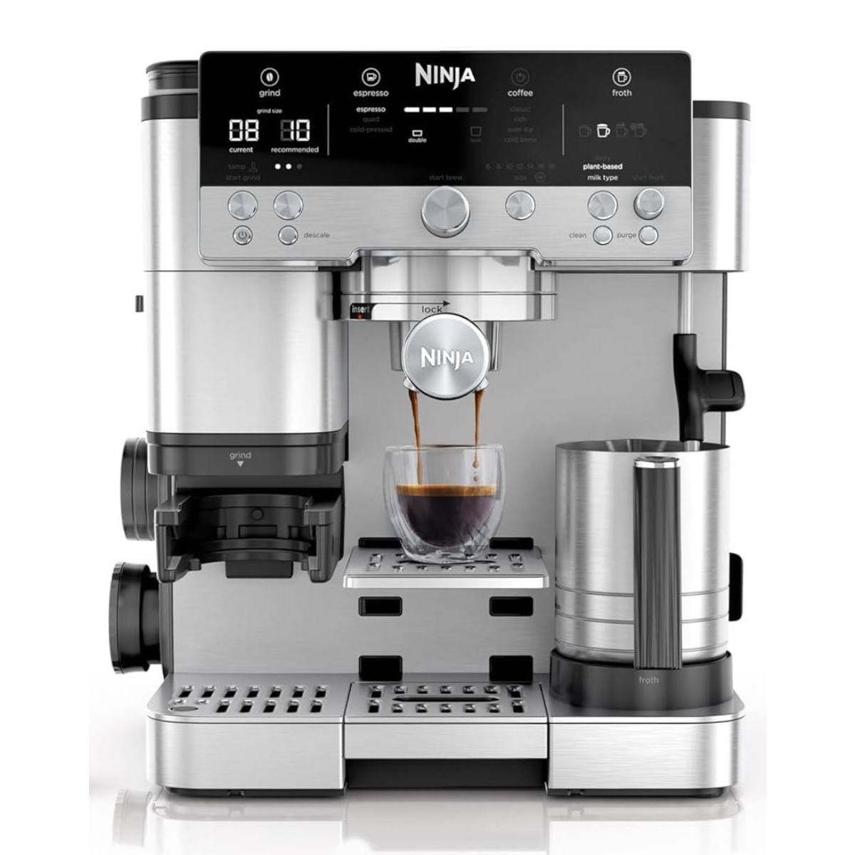 Image of suggested product: NINJA ES601 Luxe Πλήρως Αυτόματη Μηχανή Espresso, Ανοξείδωτο Ατσάλι