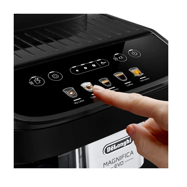 DELONGHI ECAM290.61.B Magnifica Evo Πλήρως Αυτόματη Καφετιέρα, Μαύρο product image  | image 3