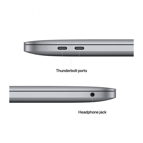 APPLE MNEH3GR/A MacBook Pro Φορητός Υπολογιστής, 13", Γκρίζο product image  | image 4