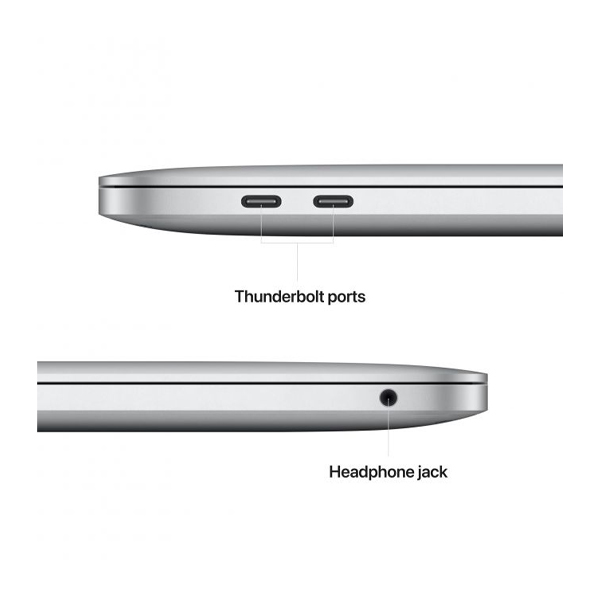 APPLE MNEP3GR/A MacBook Pro Φορητός Υπολογιστής, 13", Ασημί product image  | image 4