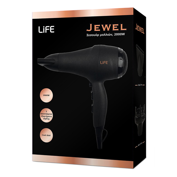 LIFE 221-0053 Jewel Πιστολάκι Μαλλιών product image  | image 5