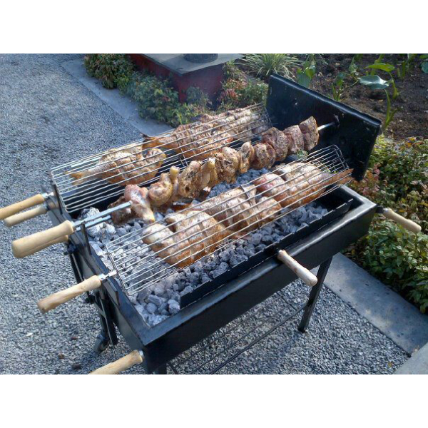 Περιστρεφόμενη Σχάρα Ψησίματος 100Χ14Χ3 cm product image  | image 3