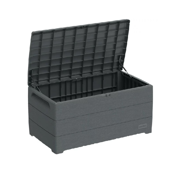 DURAMAX 86603-416L Μπαούλο Κήπου 129.5Χ70Χ62.5 cm Σκούρο Γκρι product image  | image 2
