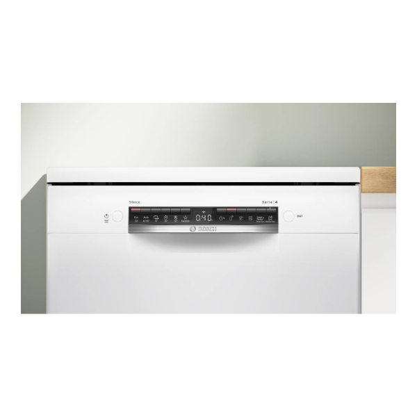 BOSCH SMS4HTW00E Σειρά 4 Ελεύθερο Πλυντήριο Πιάτων 60 cm, Άσπρο product image  | image 2