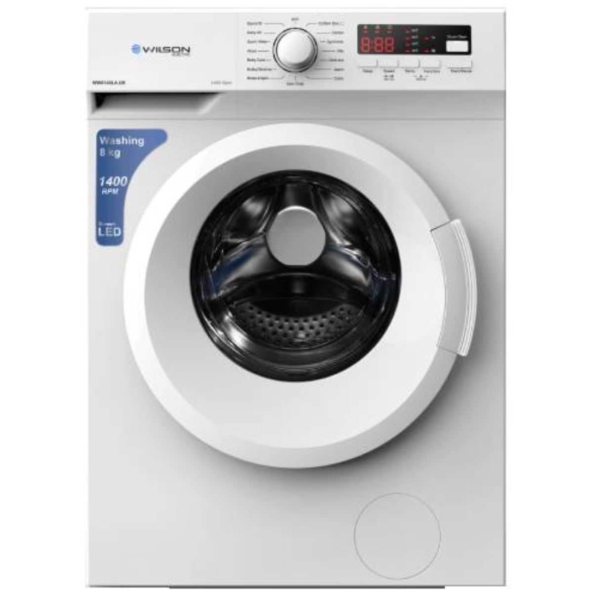 WILSON WW8140LA.UK Πλυντήριο Ρούχων 8 kg, Άσπρο product image  | image 1