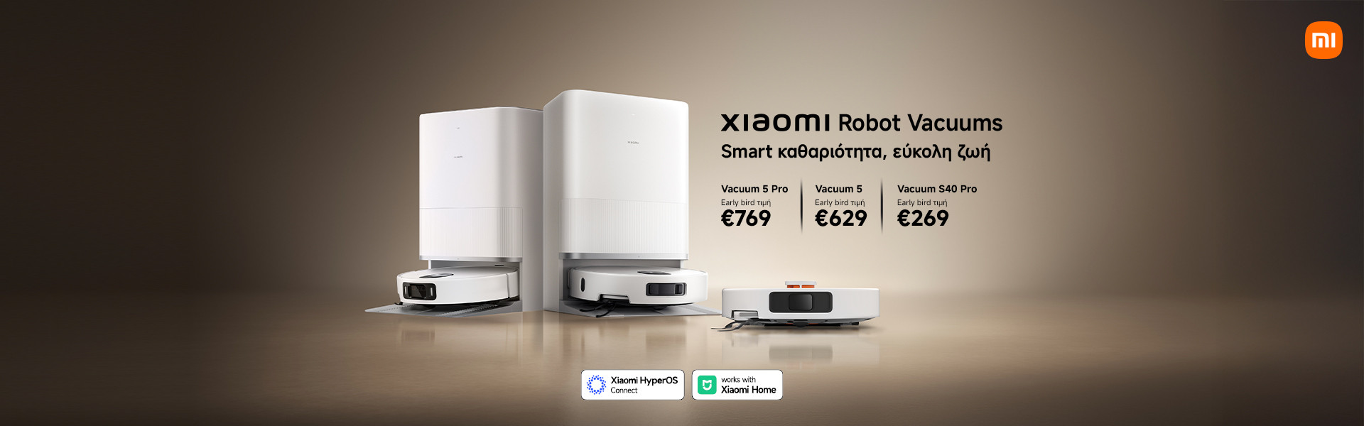 Screen Landing Xiaomi Robot Vacuums