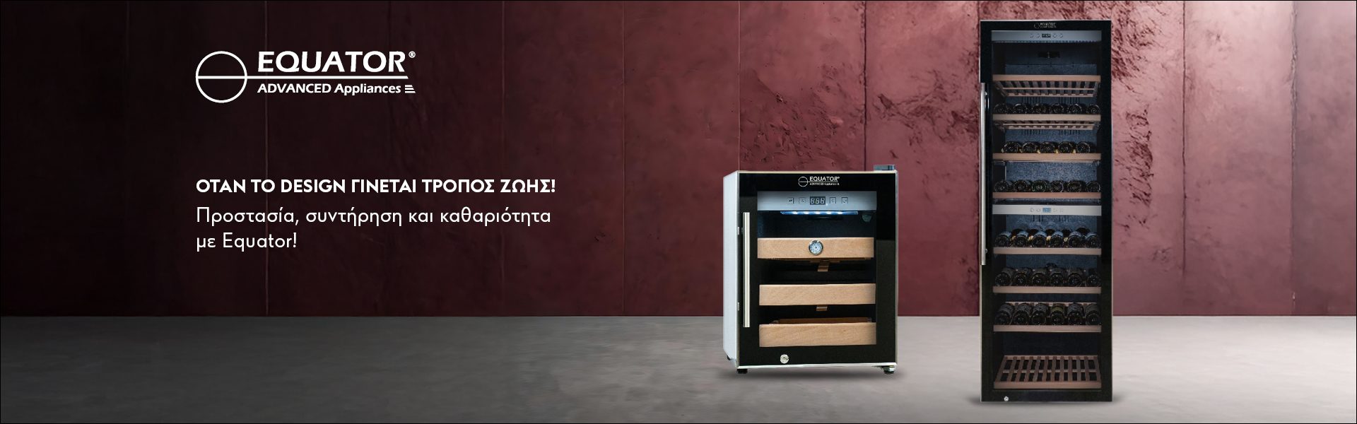 Equator Dishwashers Cigar Humidors Wine Coolers
